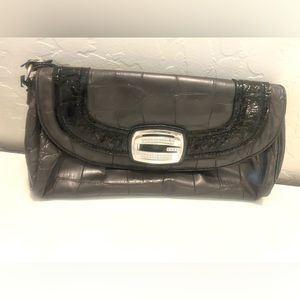 Guess Black Clutch